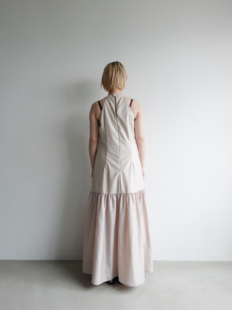 Halter Neck Tiered Dress｜ホルターネックティアードドレス – MARTE