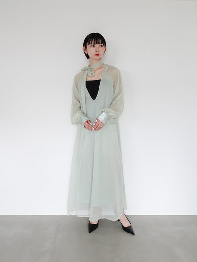 モデル身長：162cm / カラー：LightGreen