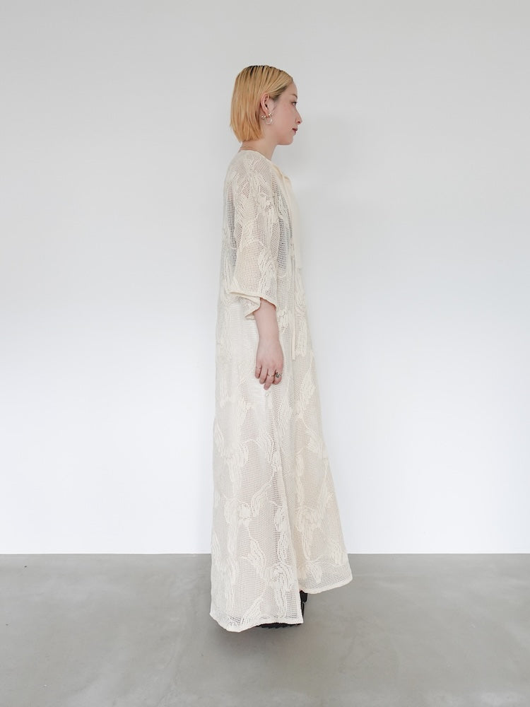 Cord Embroidery Caftan Dress｜カフタンドレス – MARTE