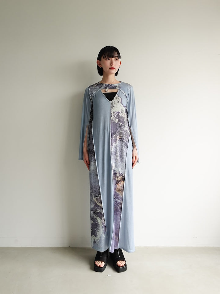 モデル身長：162cm / カラー：BlueGray