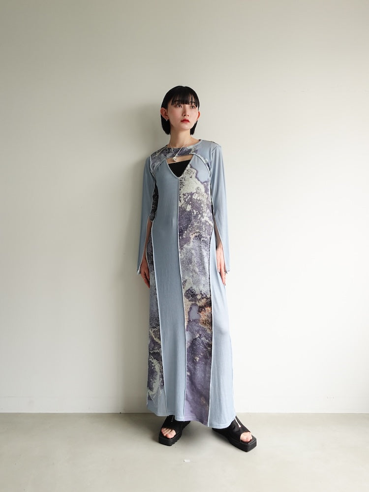 モデル身長：162cm / カラー：BlueGray