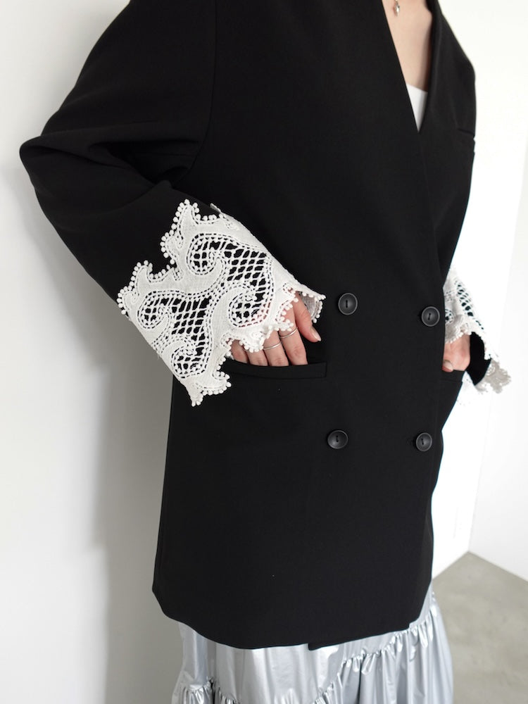 Lace Cuff Over Jacket｜レースオーバージャケット – MARTE
