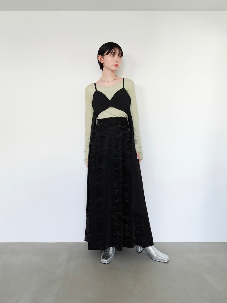 Sahara 2way Glitter Top / Silver 新品 お値下げ 2way Glitter Top｜グリッターラメトップス – MARTE