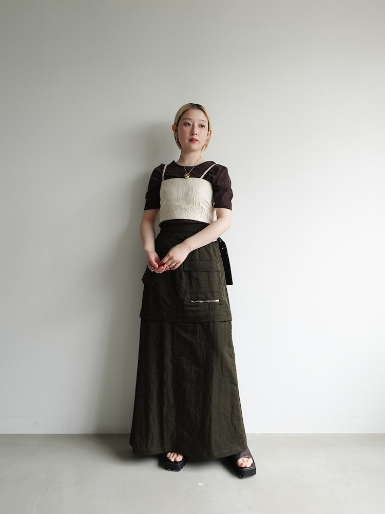 Belted 2way Cargo Skirt｜2wayカーゴスカート – MARTE