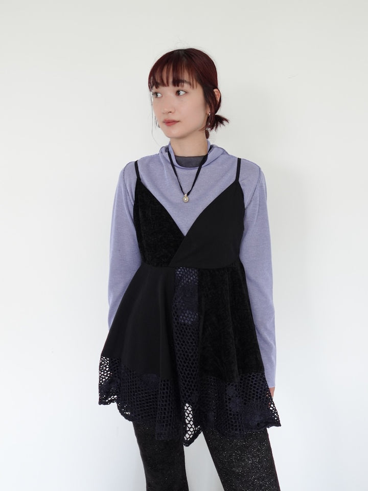 モデル身長：168cm / カラー：Black