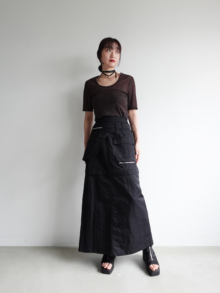 Belted 2way Cargo Skirt｜2wayカーゴスカート – MARTE