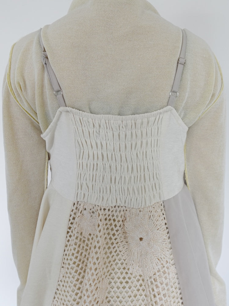 モデル身長：153cm / カラー：Ivory