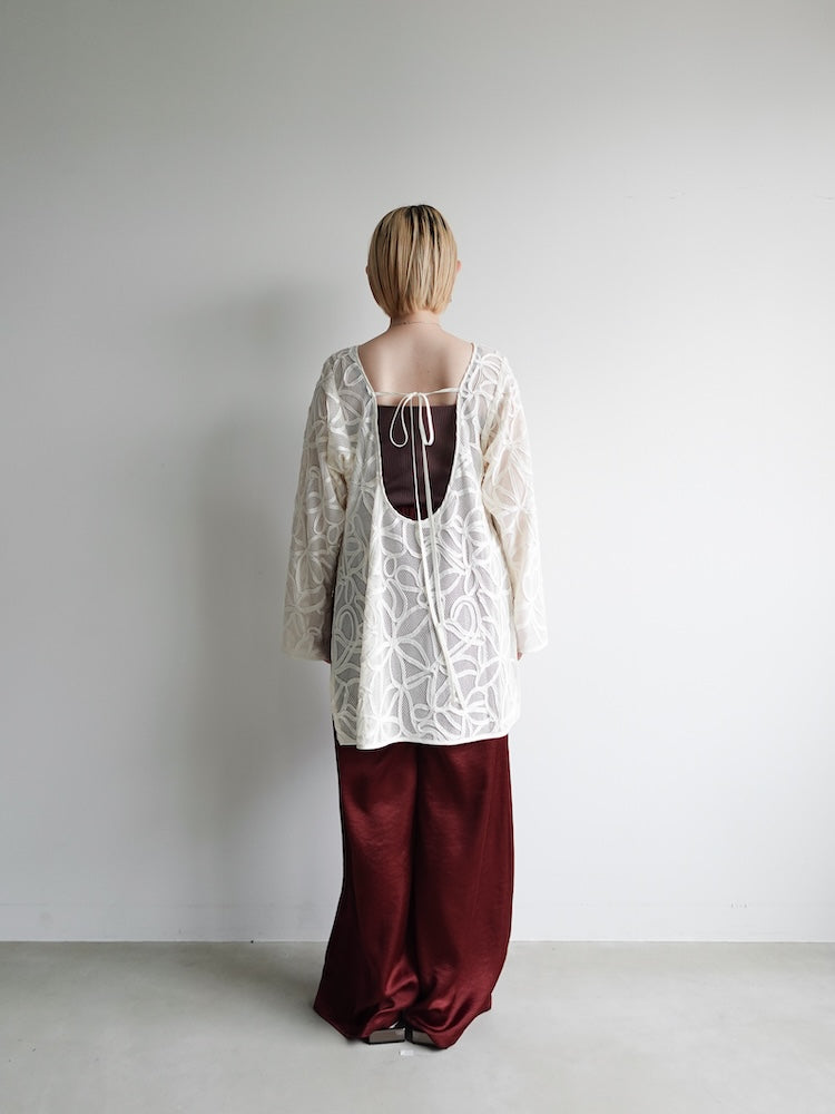 sahara 2way Cord Embroidery Top マルテ　新品 2way Cord Embroidery Top｜ツーウェイコードエンブロイダリー
