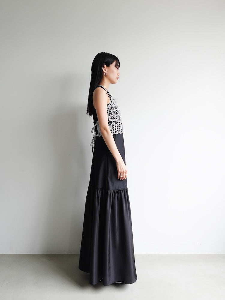 Guipure Lace Bustier|ギピュールレースビスチェ – MARTE Guipure Lace Bustier|ギピュールレースビスチェ – MARTE