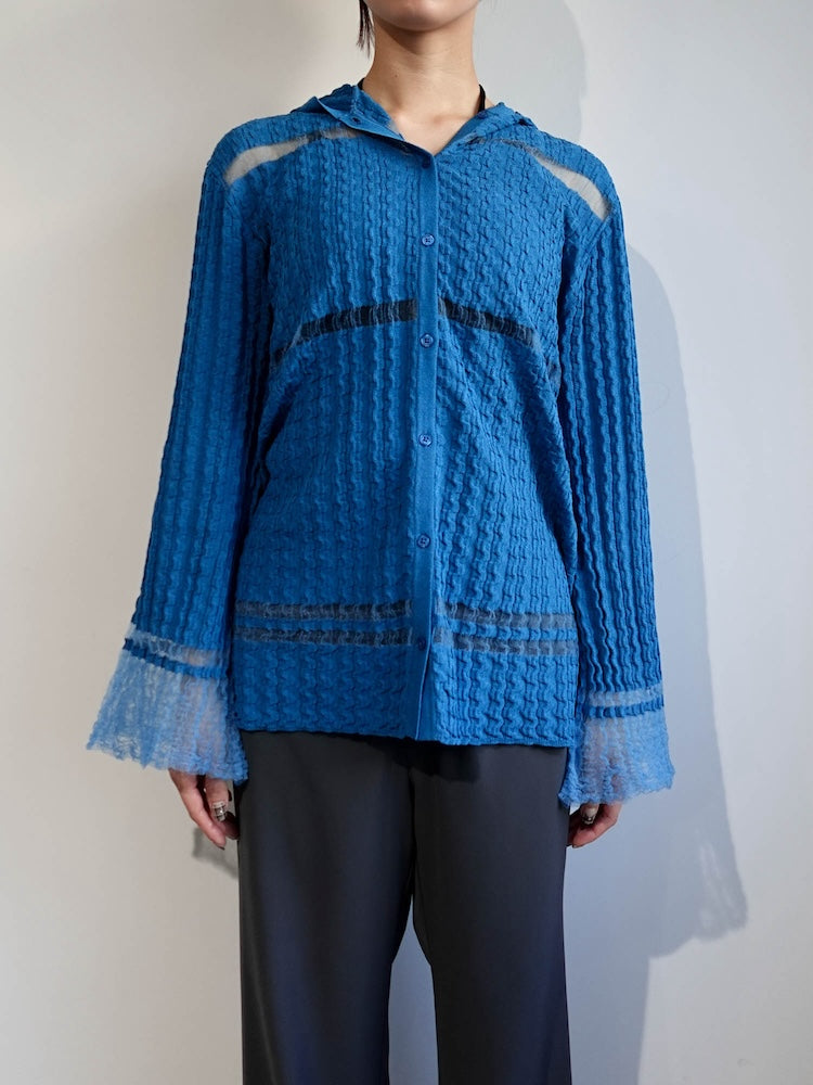 モデル身長：157cm / カラー：Blue