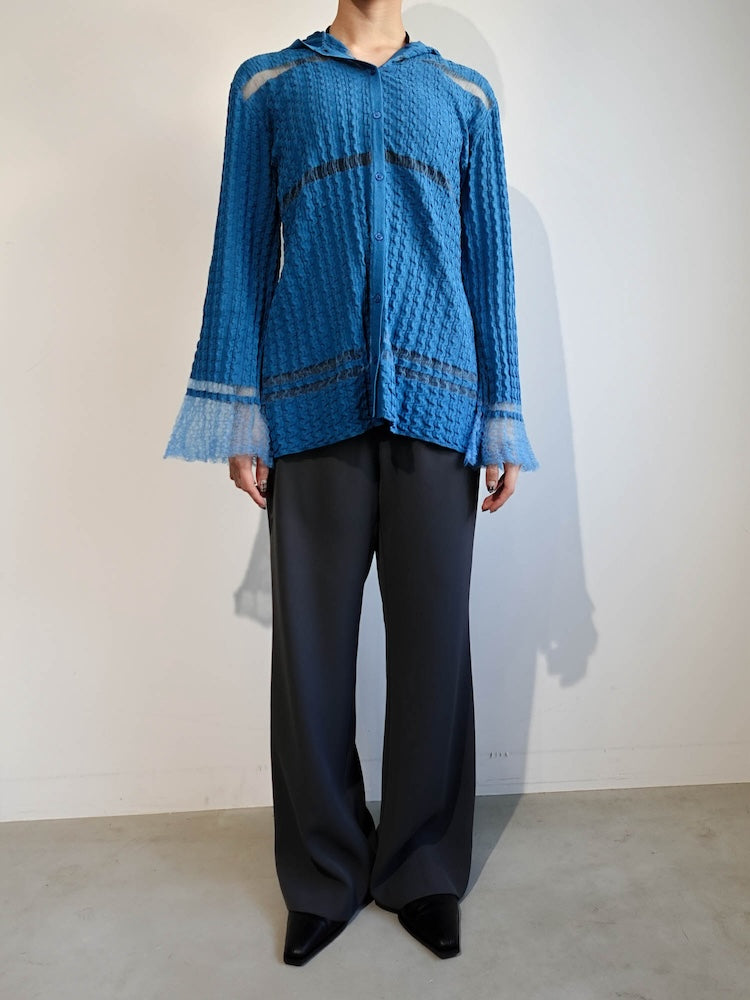 モデル身長：157cm / カラー：Blue