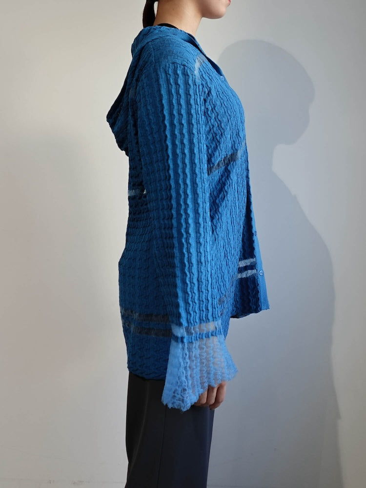 モデル身長：157cm / カラー：Blue