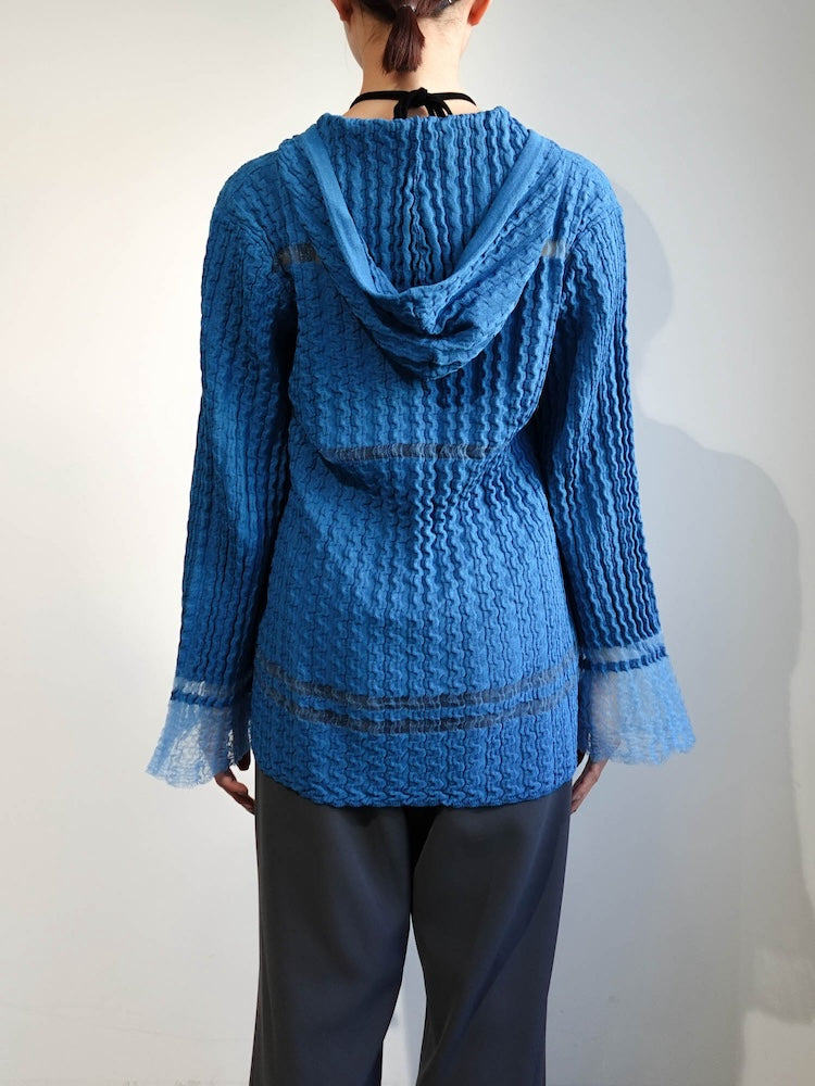 モデル身長：157cm / カラー：Blue