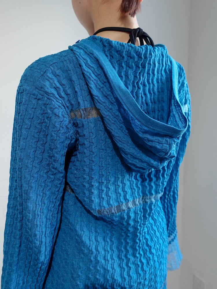 モデル身長：157cm / カラー：Blue