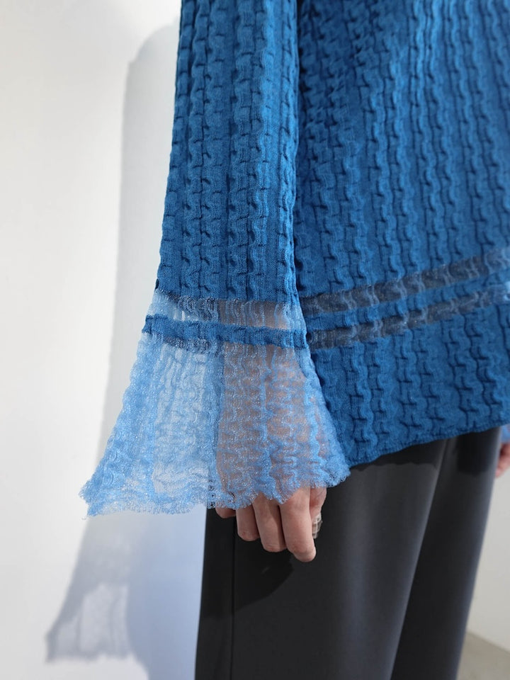 モデル身長：157cm / カラー：Blue