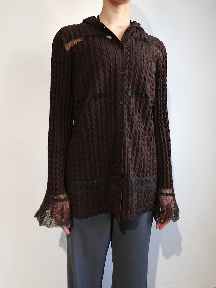 モデル身長：157cm / カラー：Brown