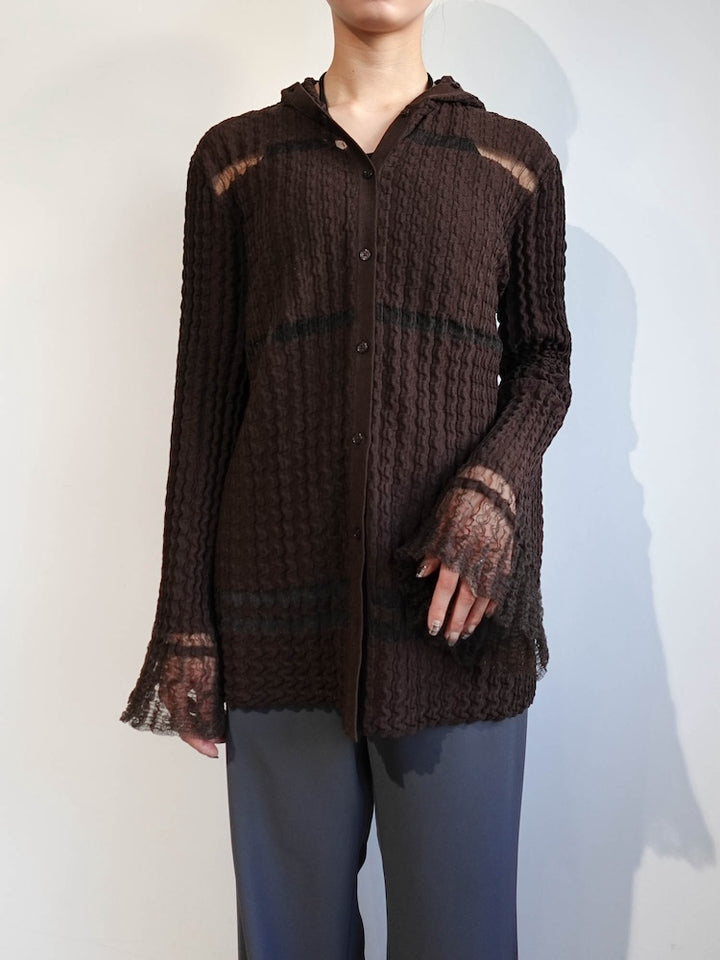 モデル身長：157cm / カラー：Brown