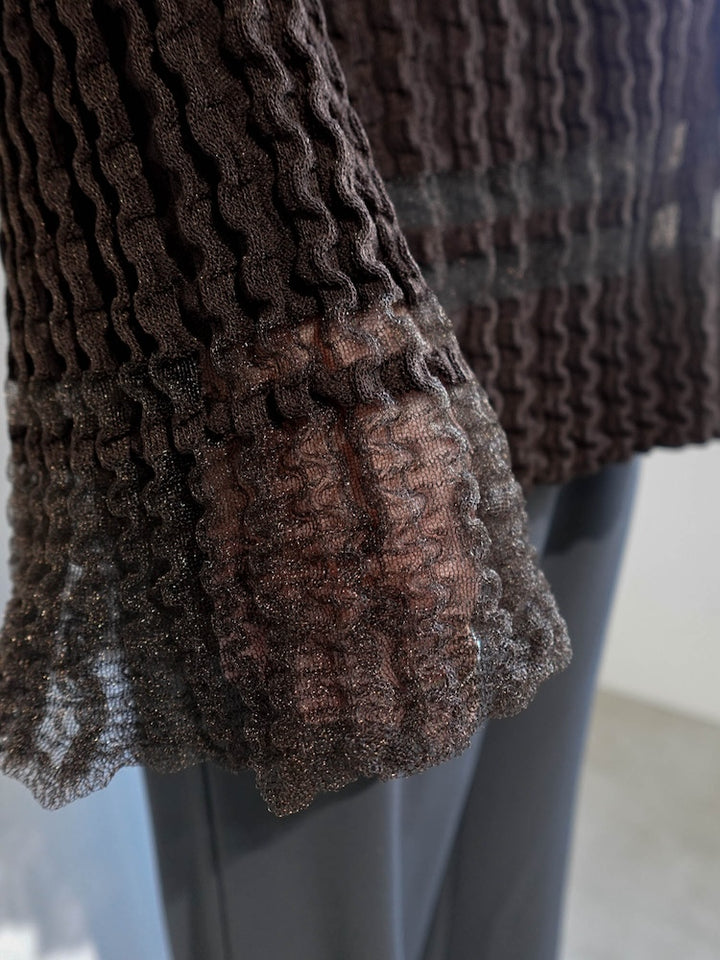 モデル身長：157cm / カラー：Brown