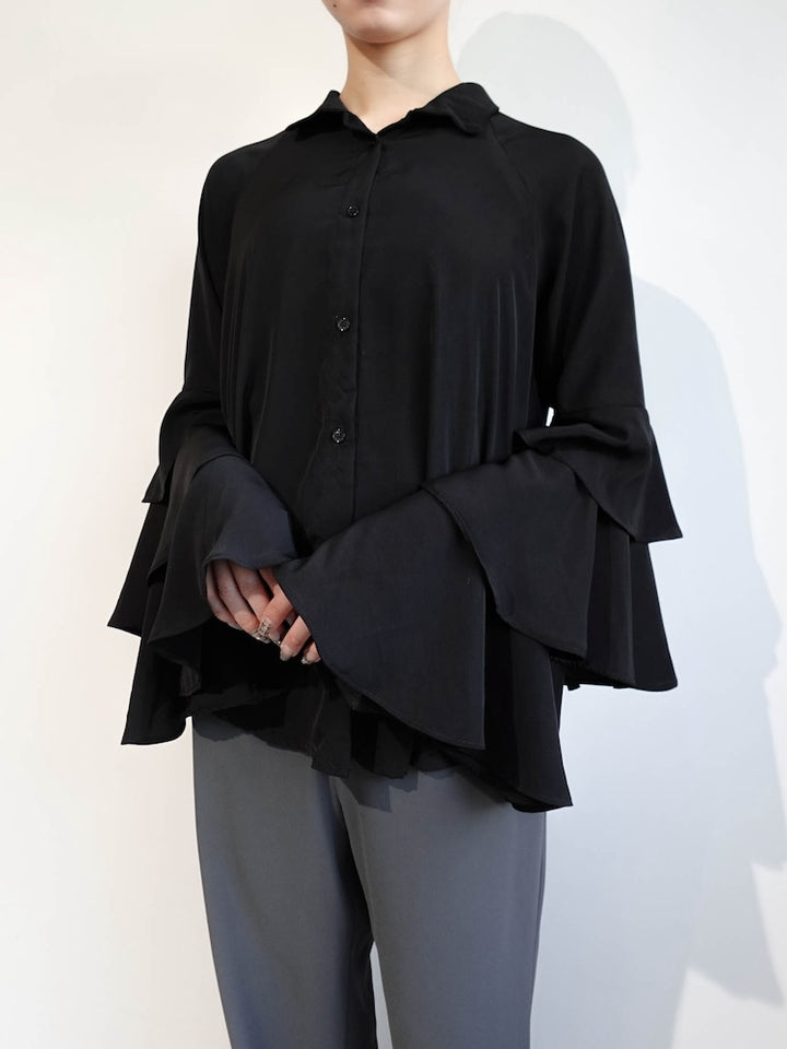 モデル身長：157cm / カラー：Black