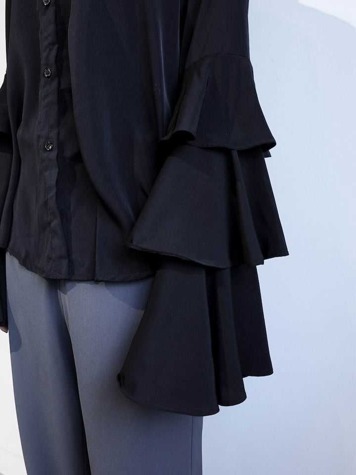 モデル身長：157cm / カラー：Black