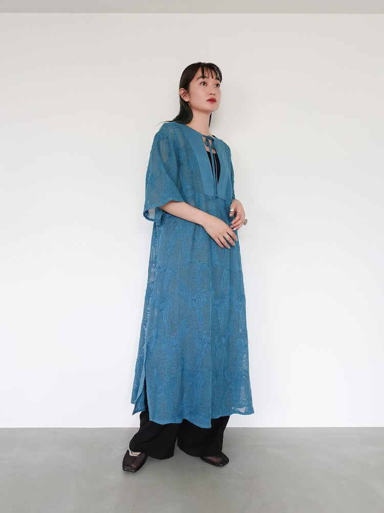 Cord Embroidery Caftan Dress｜カフタンドレス – MARTE