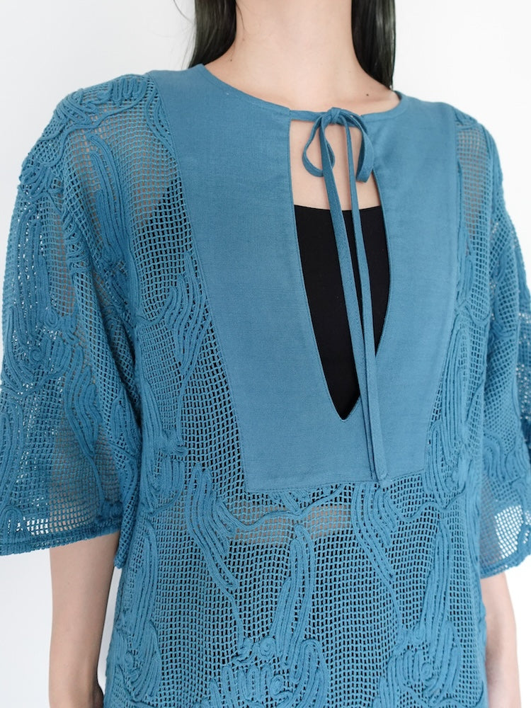 Cord Embroidery Caftan Dress｜カフタンドレス – MARTE