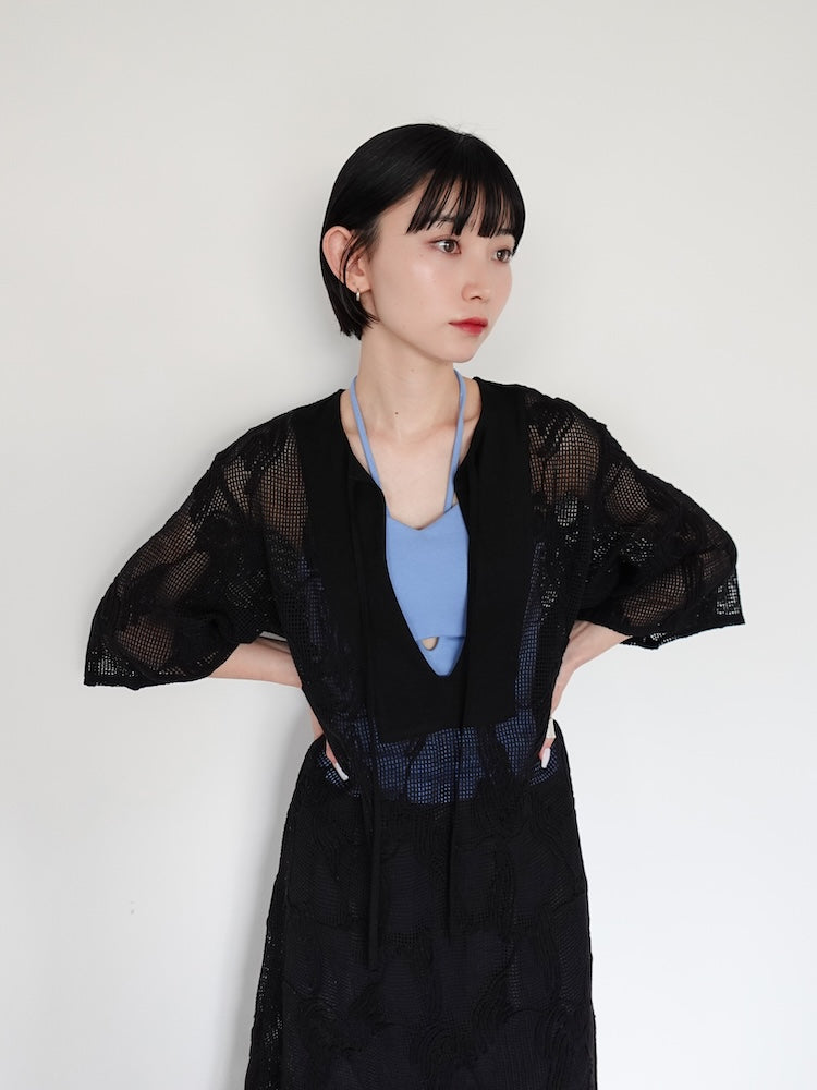 Cord Embroidery Caftan Dress｜コードエンブロイダリーカフタン