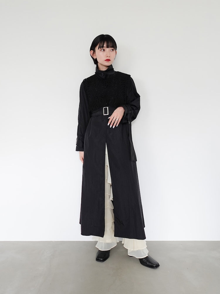 【MARTE】ベスト付き ナイロンコート Vest Layered Nylon Coat｜ベストレイヤードナイロンコート – MARTE