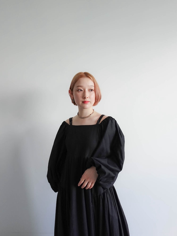 Off Shoulder Volume Dress｜オフショルダードレス – MARTE