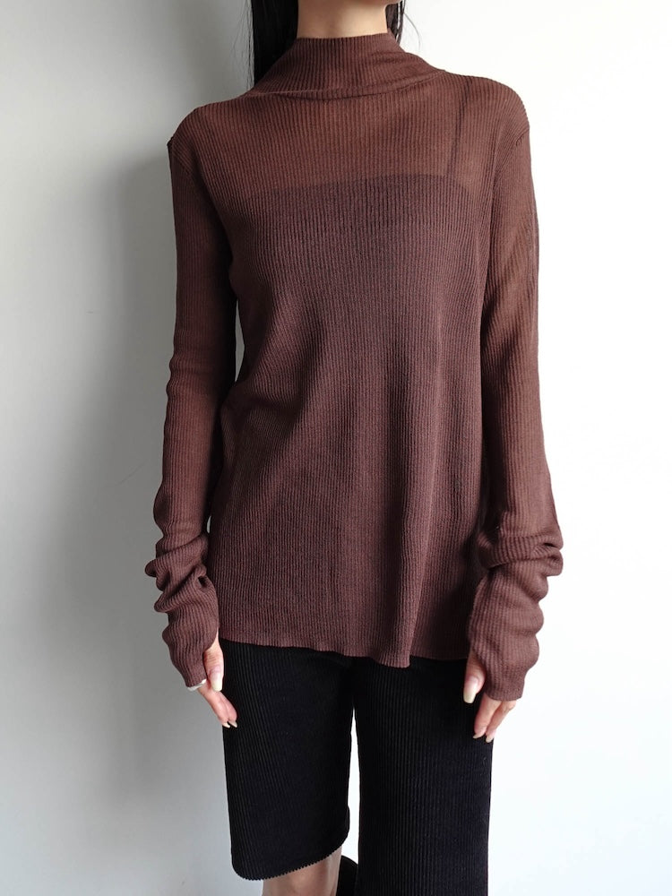 モデル身長：158cm / カラー：Brown
