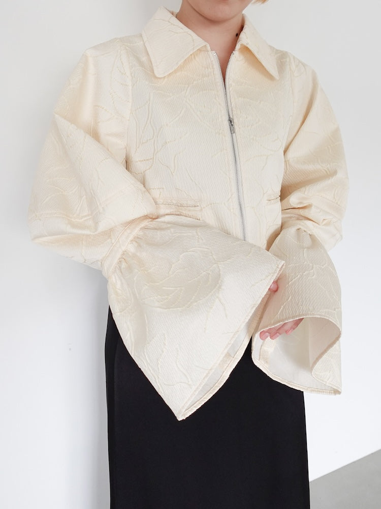Jacquard Zip Up Jacket｜ジャガードジップアップジャケット – MARTE