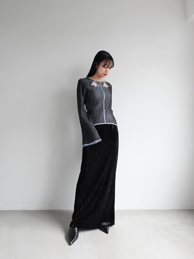 モデル身長：158cm / カラー：Black