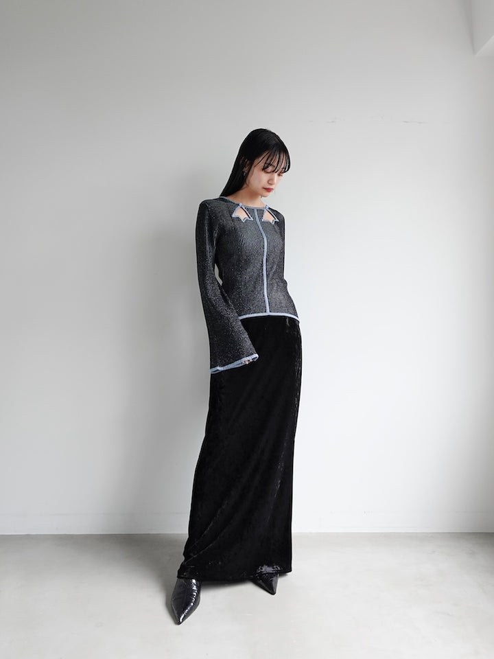 モデル身長：158cm / カラー：Black