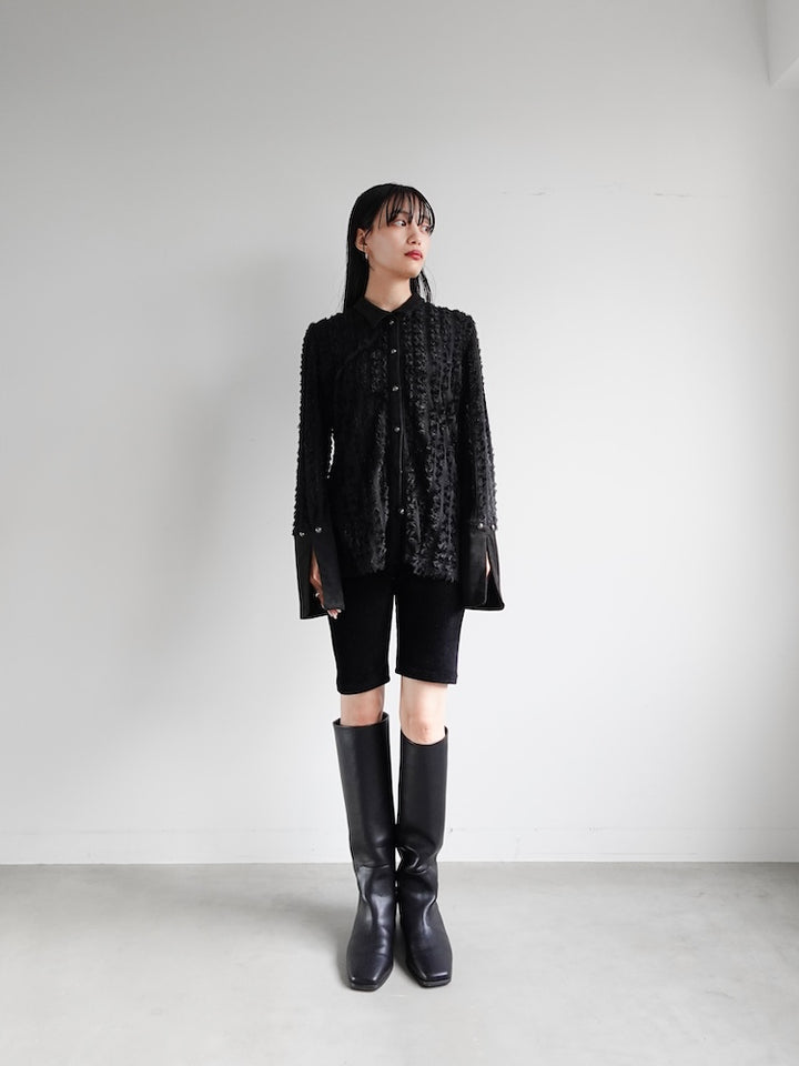 モデル身長：158cm / カラー：Black