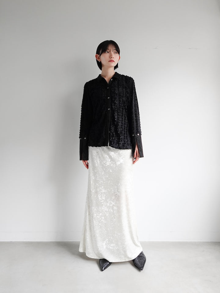 モデル身長：162cm / カラー：Black