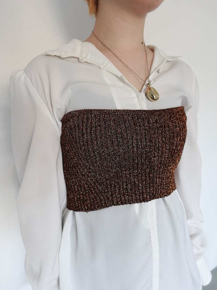 Glitter Bustier｜ニットビスチェ – MARTE