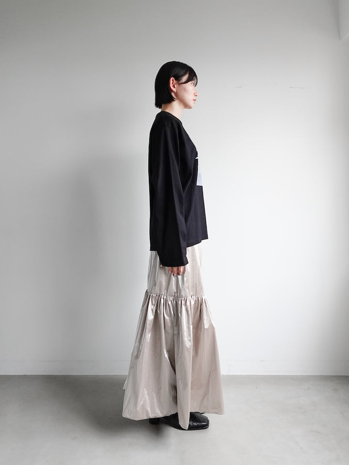 モデル身長：162cm / カラー：Black Pixely