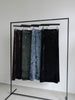 Crash Velour Long Skirt