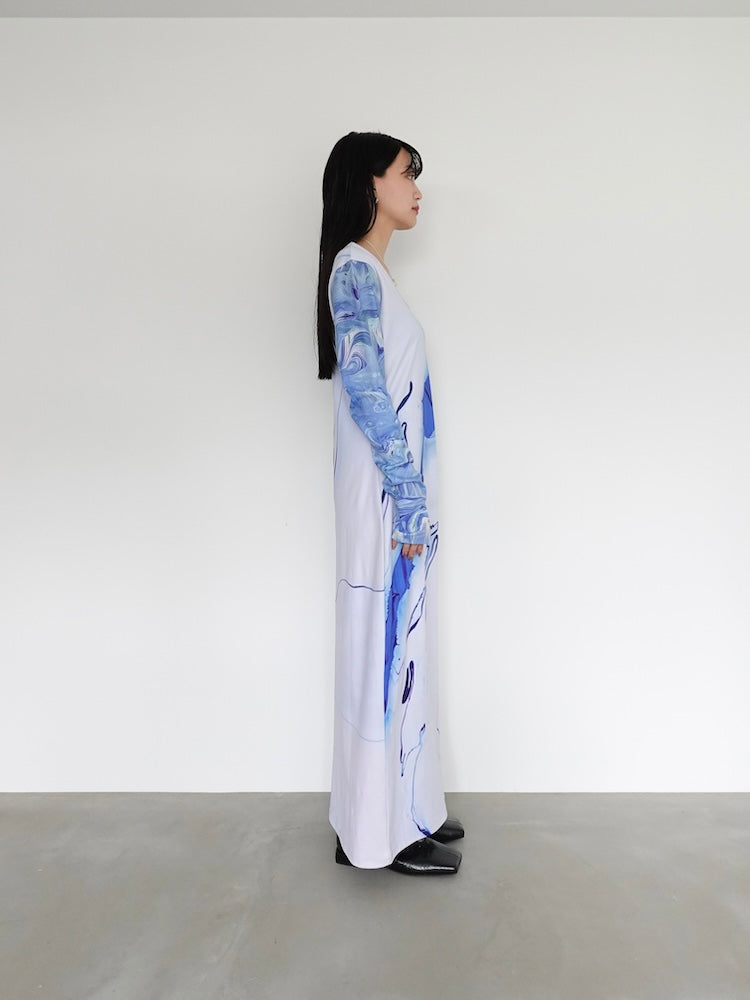 Marble Graphic Dress｜グラフィックワンピース – MARTE