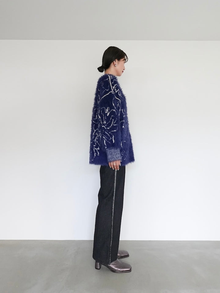 モデル身長：168cm / カラー：Navy