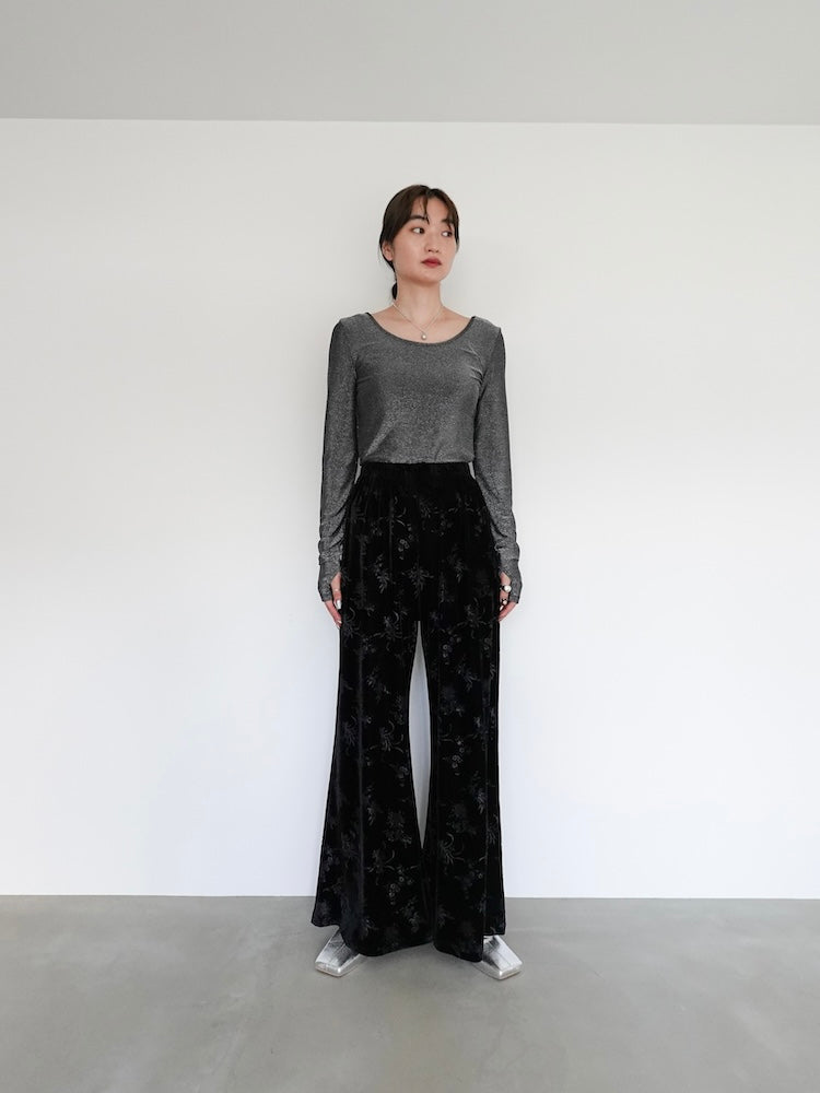 Sahara 2way Glitter Top / Silver 新品 お値下げ 2way Glitter Top｜グリッターラメトップス – MARTE