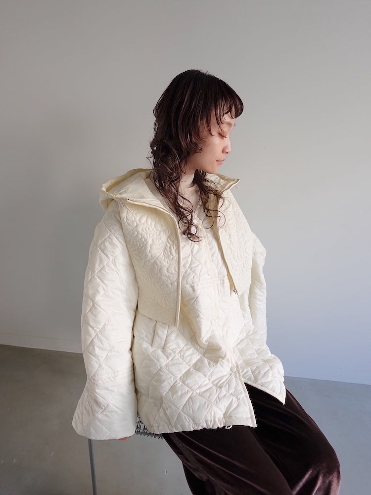 Flower Vest 2way Quilting Coat – MARTE