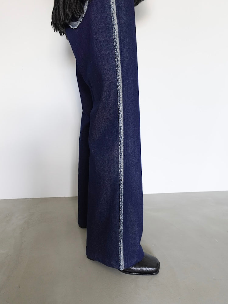Fringe Design Denim｜デニムパンツ – MARTE