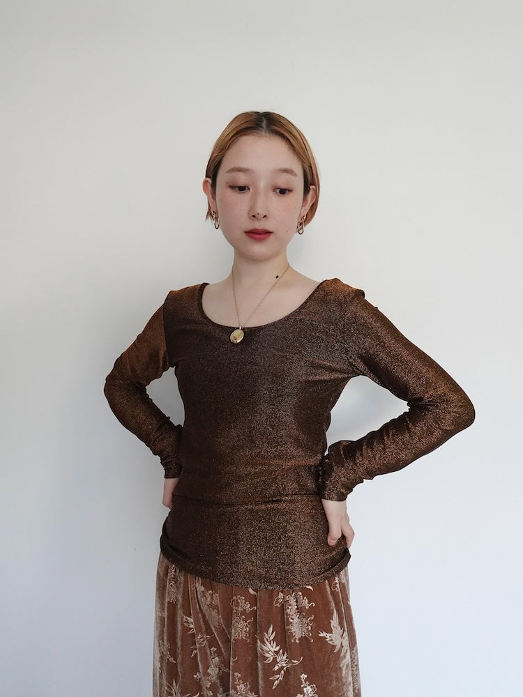 2way Glitter Top｜グリッターラメトップス – MARTE