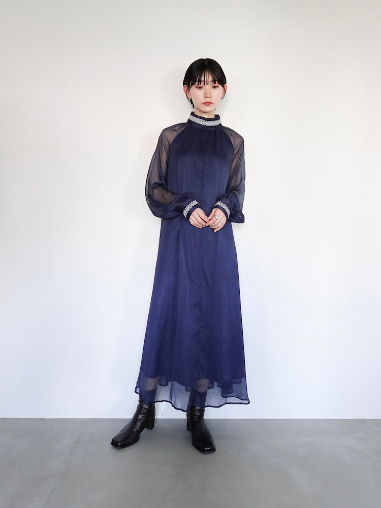 モデル身長：162cm / カラー：Navy