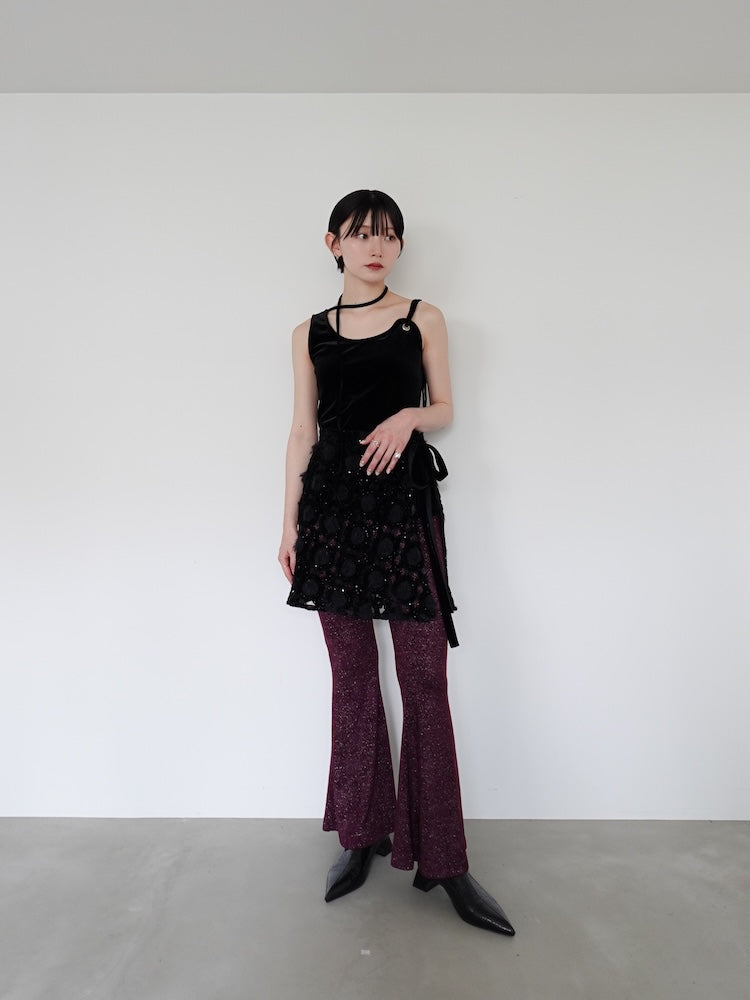 モデル身長：162cm / カラー：Black