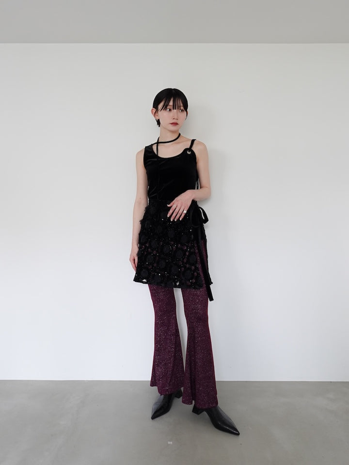 モデル身長：162cm / カラー：Black