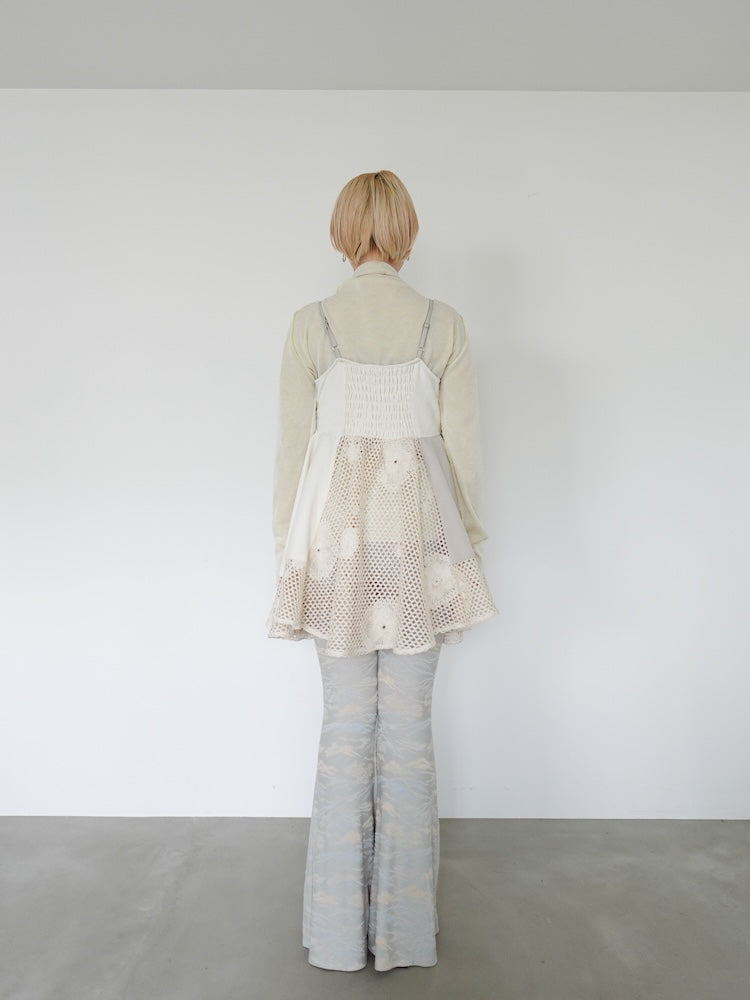モデル身長：153cm / カラー：Ivory