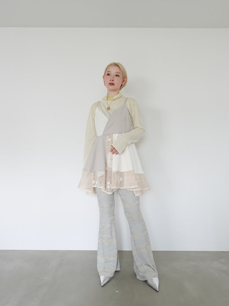 モデル身長：153cm / カラー：Ivory