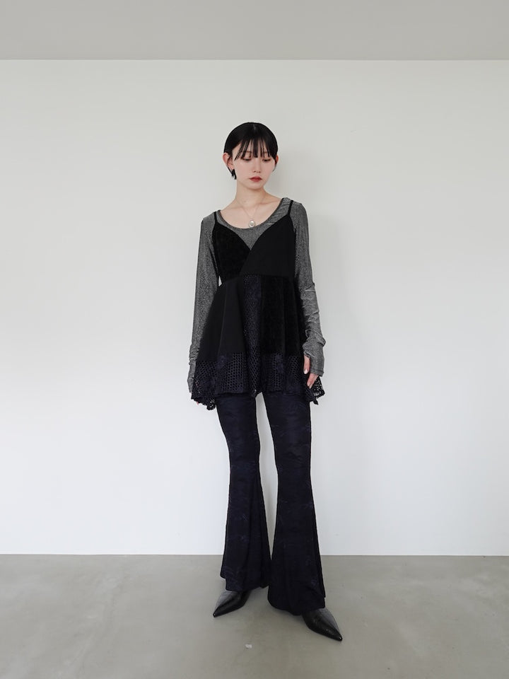 モデル身長：162cm / カラー：Black